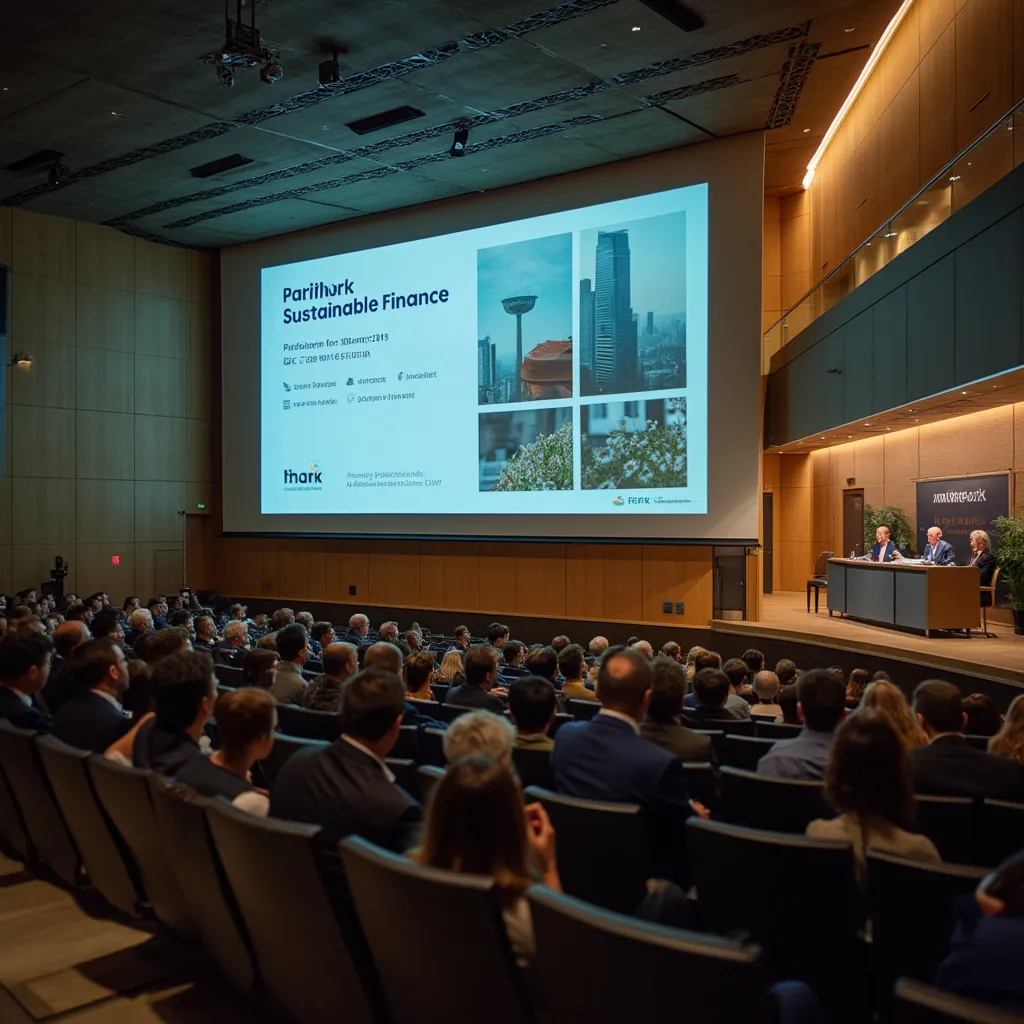 Consultores en conferencia sobre sostenibilidad financiera